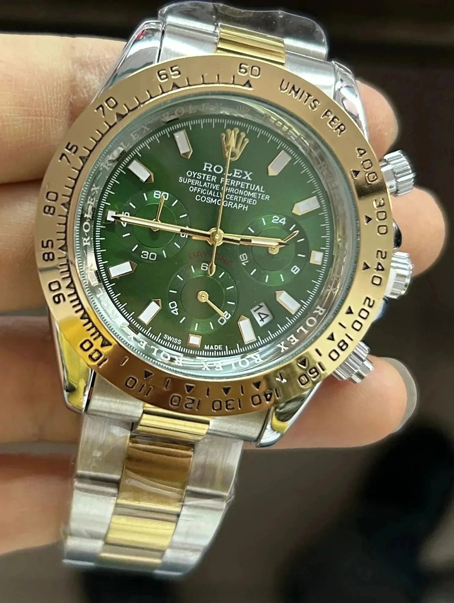 Rolex Daytona Green 