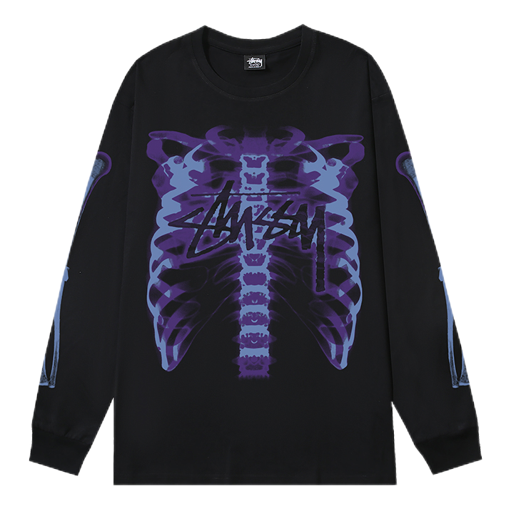 Stussy Purple Skelet