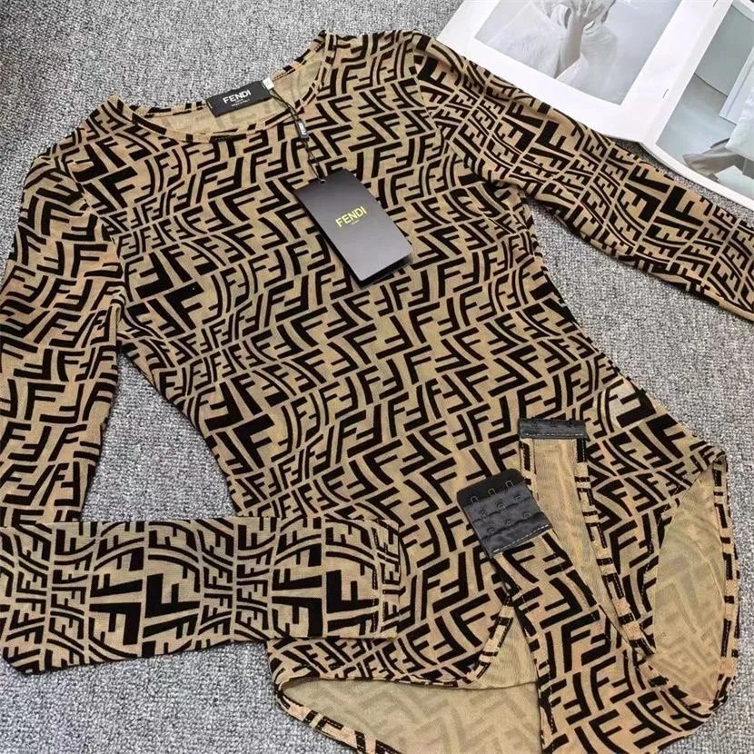 Fendi Beige FF Logo 