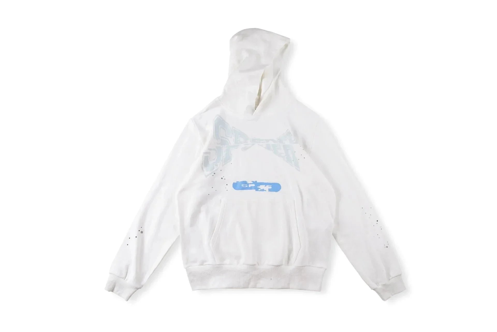 White Graphic Print 