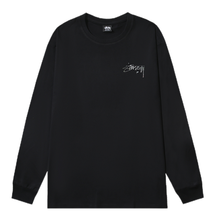 Stussy Black Long Sl