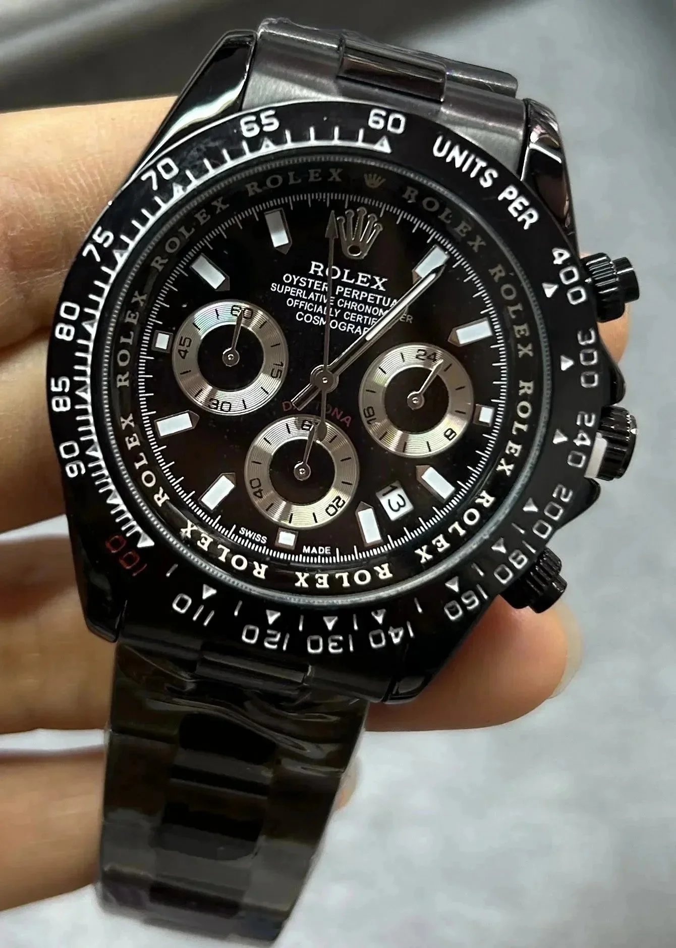 Rolex Daytona Black 