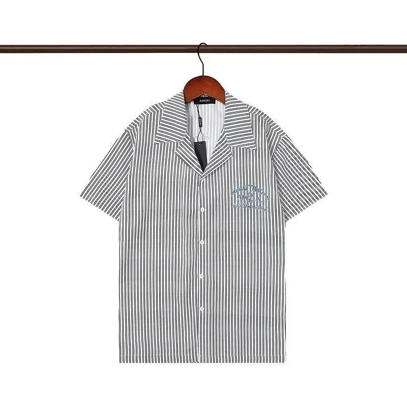 Amiri Short Sleeve Shirt Multicolor Graphic Print Casual