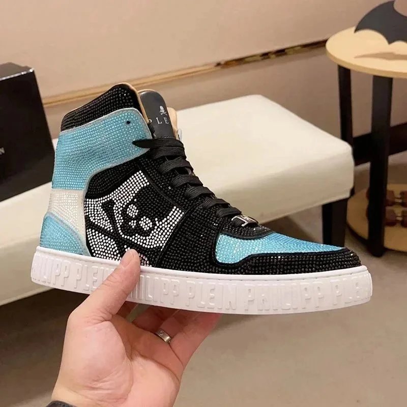 Phenix X1 Black Blue Casual Sneakers