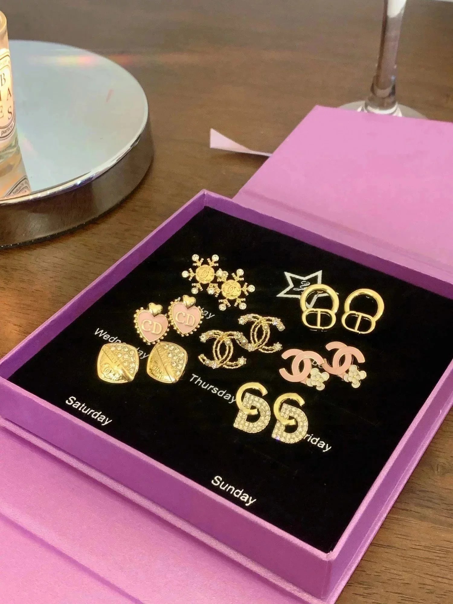 Chanel Gold Earrings