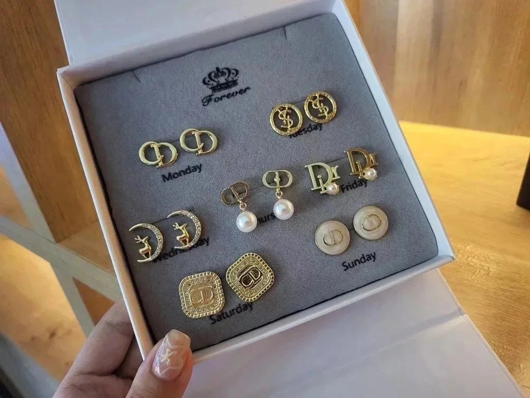 Dior Gold Earrings