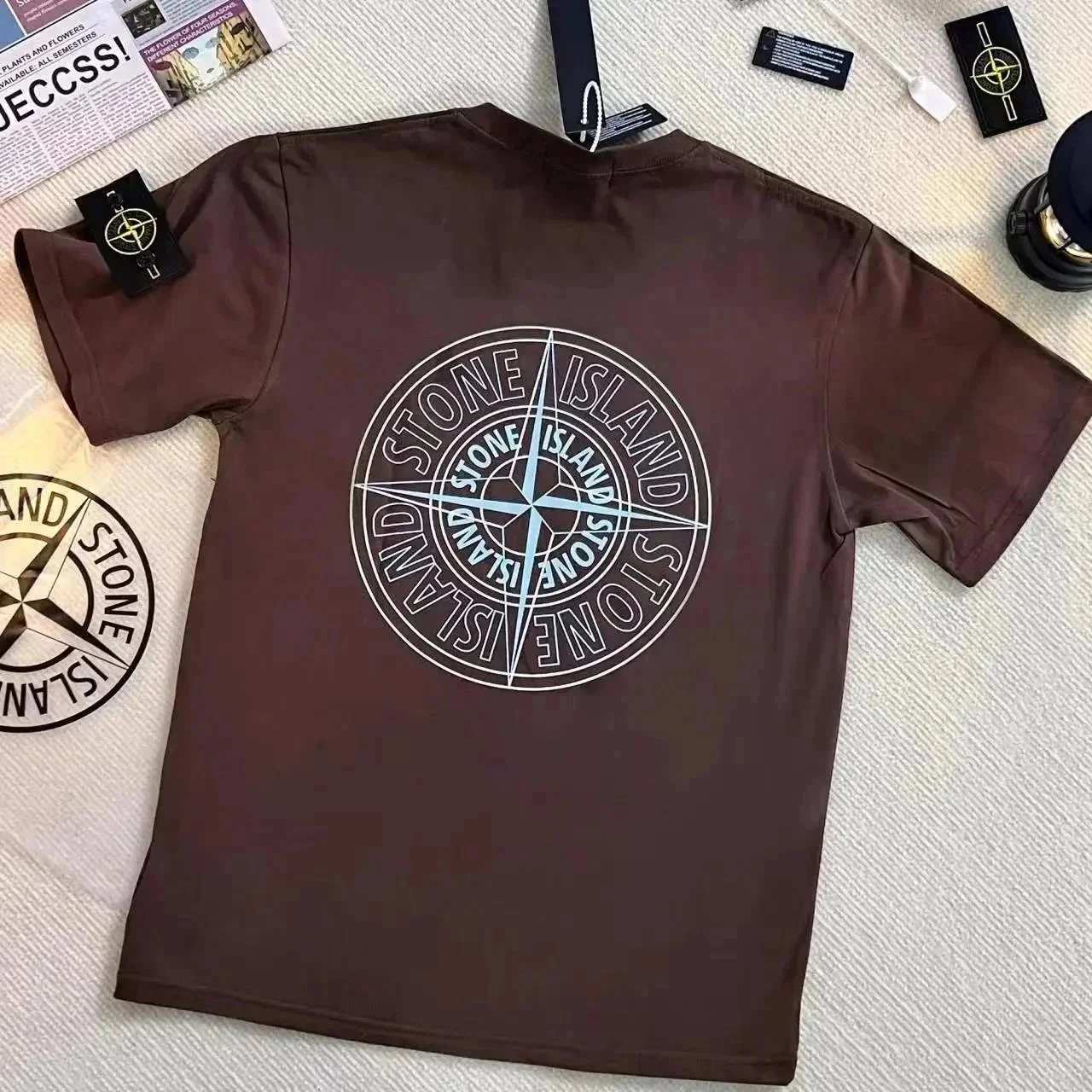 Stone Island Brown T