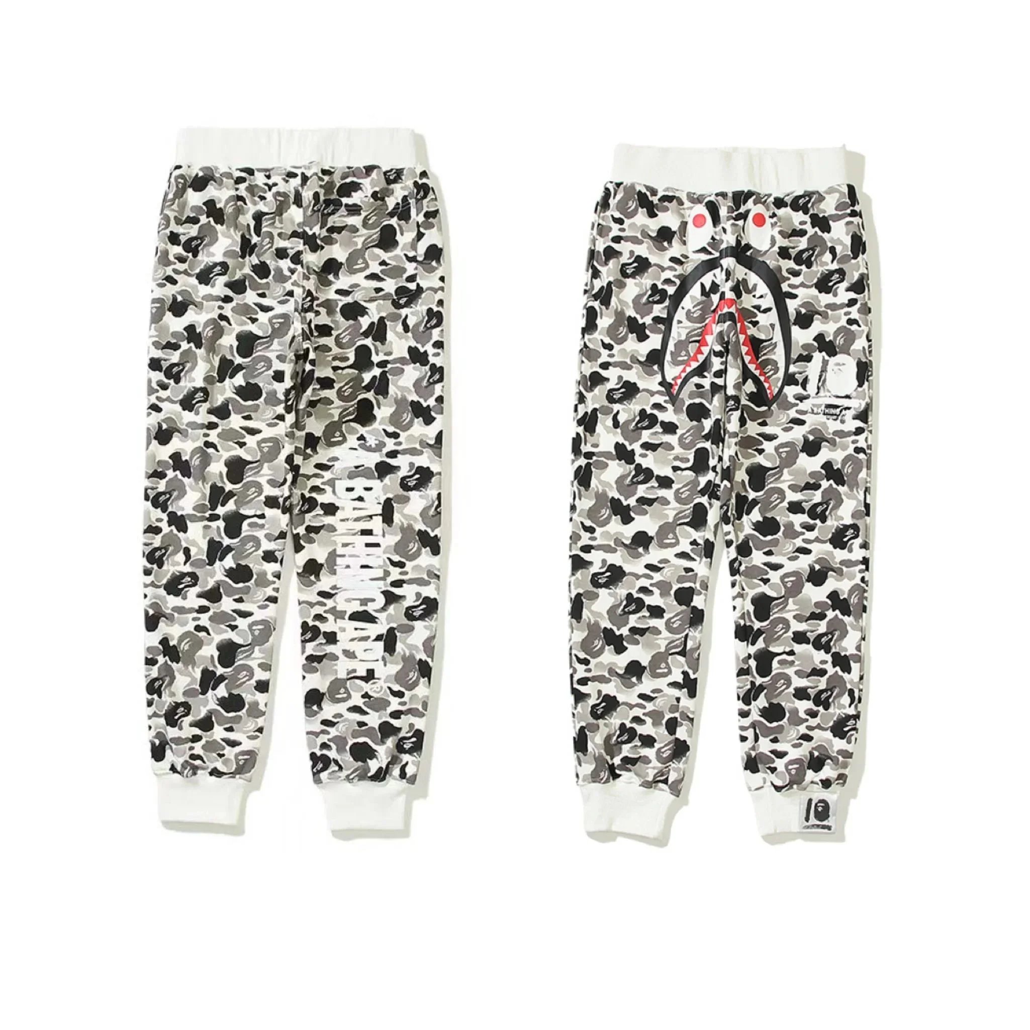 BAPE Shark Camo Grey
