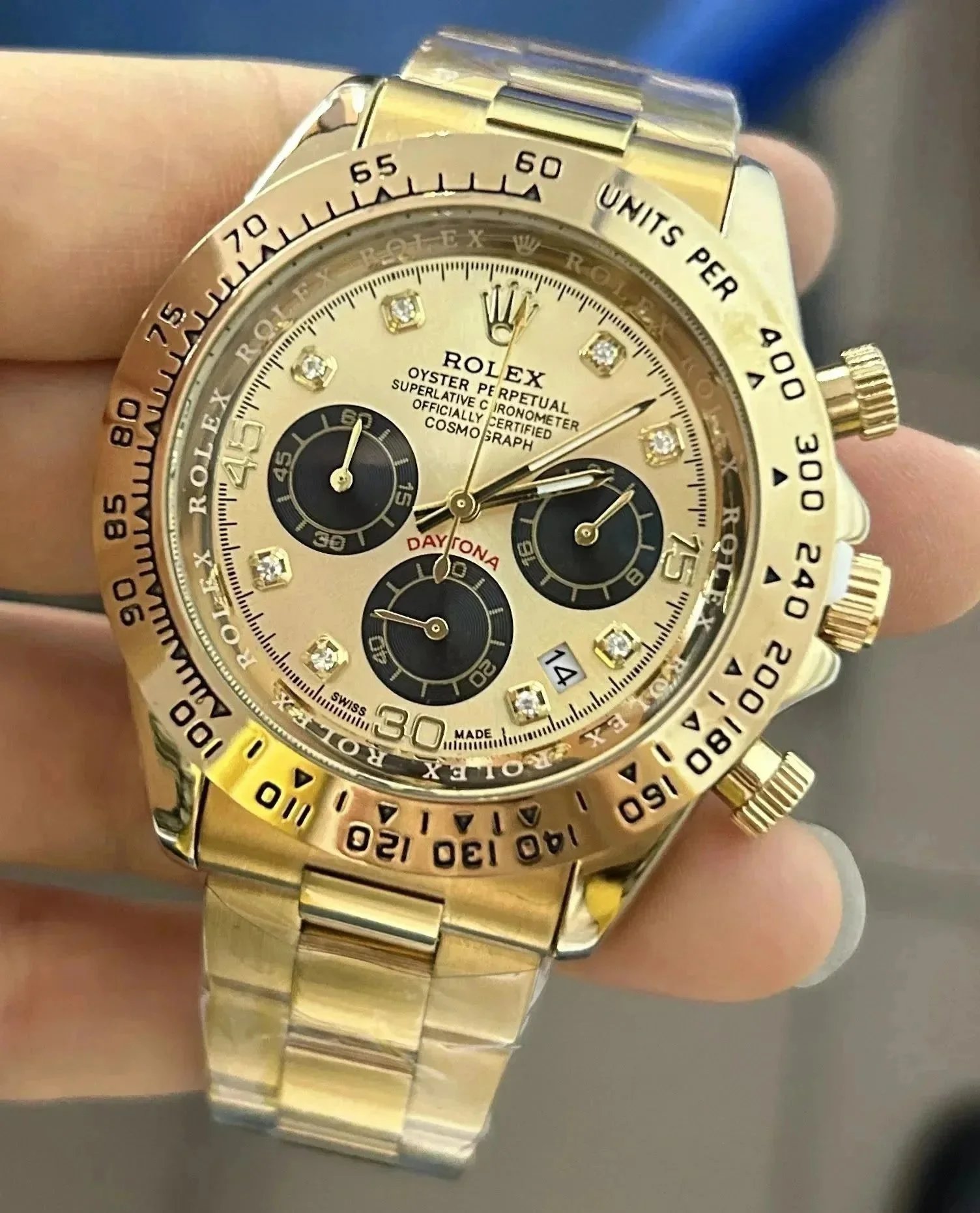 Rolex Daytona Gold W