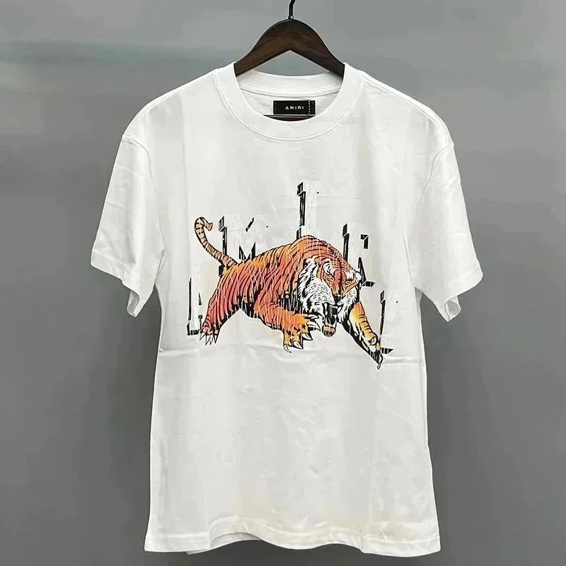Amiri Tiger White T-