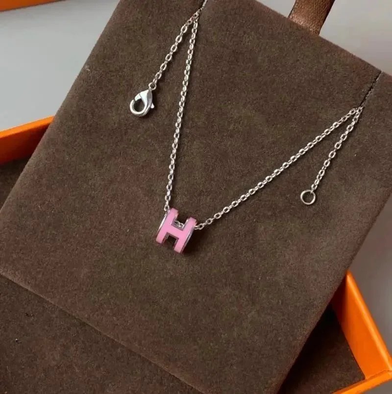 Hermès Pink Necklace