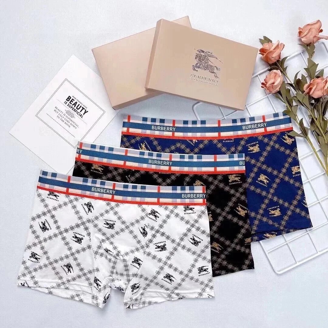 Burberry White Boxer