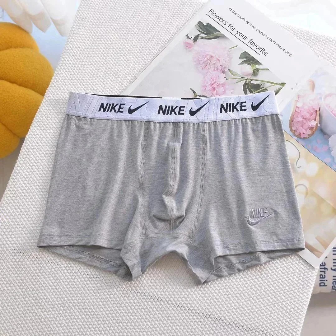 Nike Boxer Briefs White Black Gray Sporty Underwear