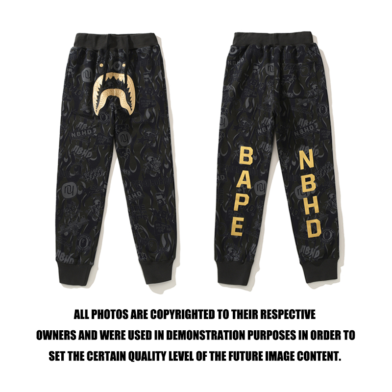 BAPE Black Pants