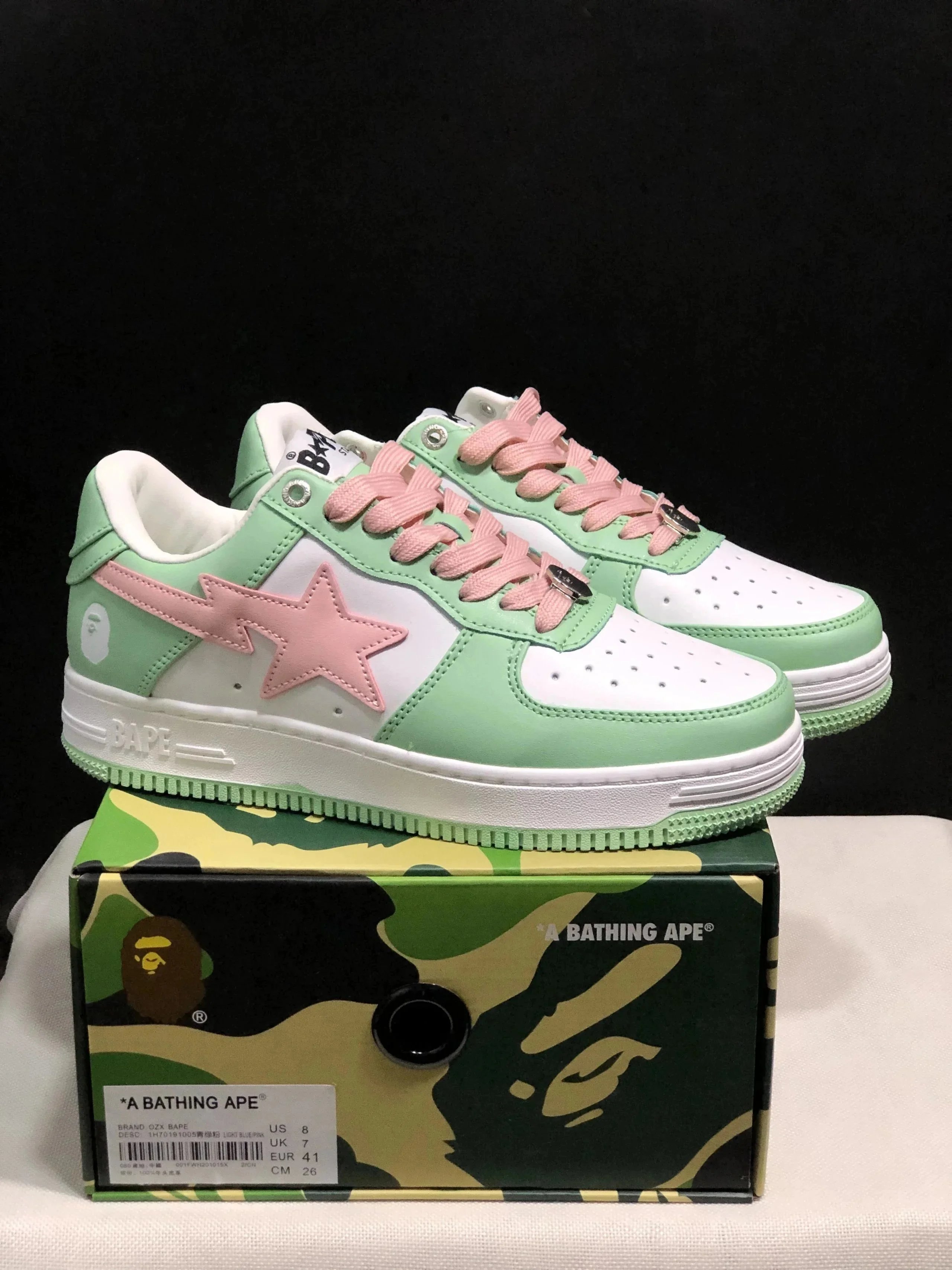 BAPE GZX Pink Green 