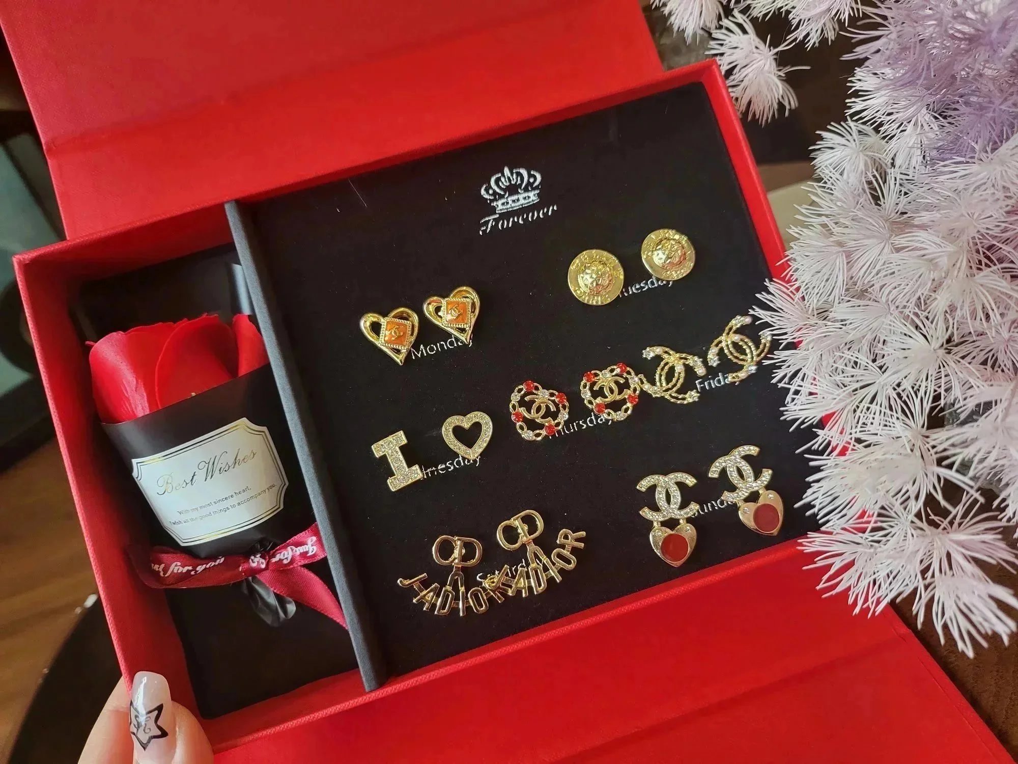 Chanel Gold Earrings