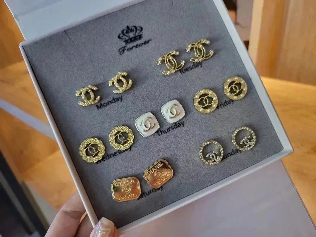 Chanel Gold Earrings