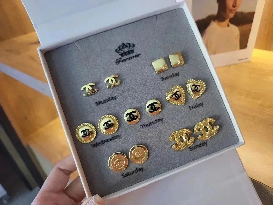 Chanel Gold Earrings