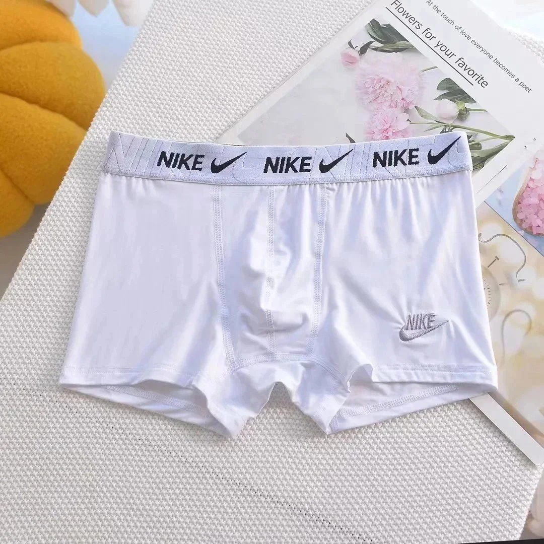 Nike Boxer Briefs White Black Gray Sporty Underwear