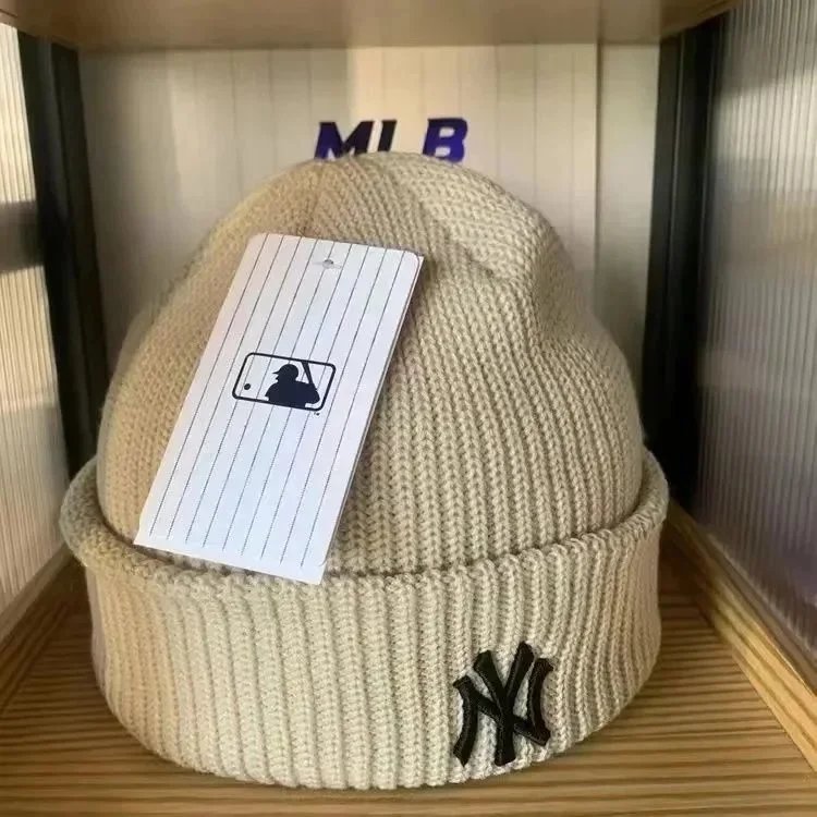 New Era Beige NY Hat