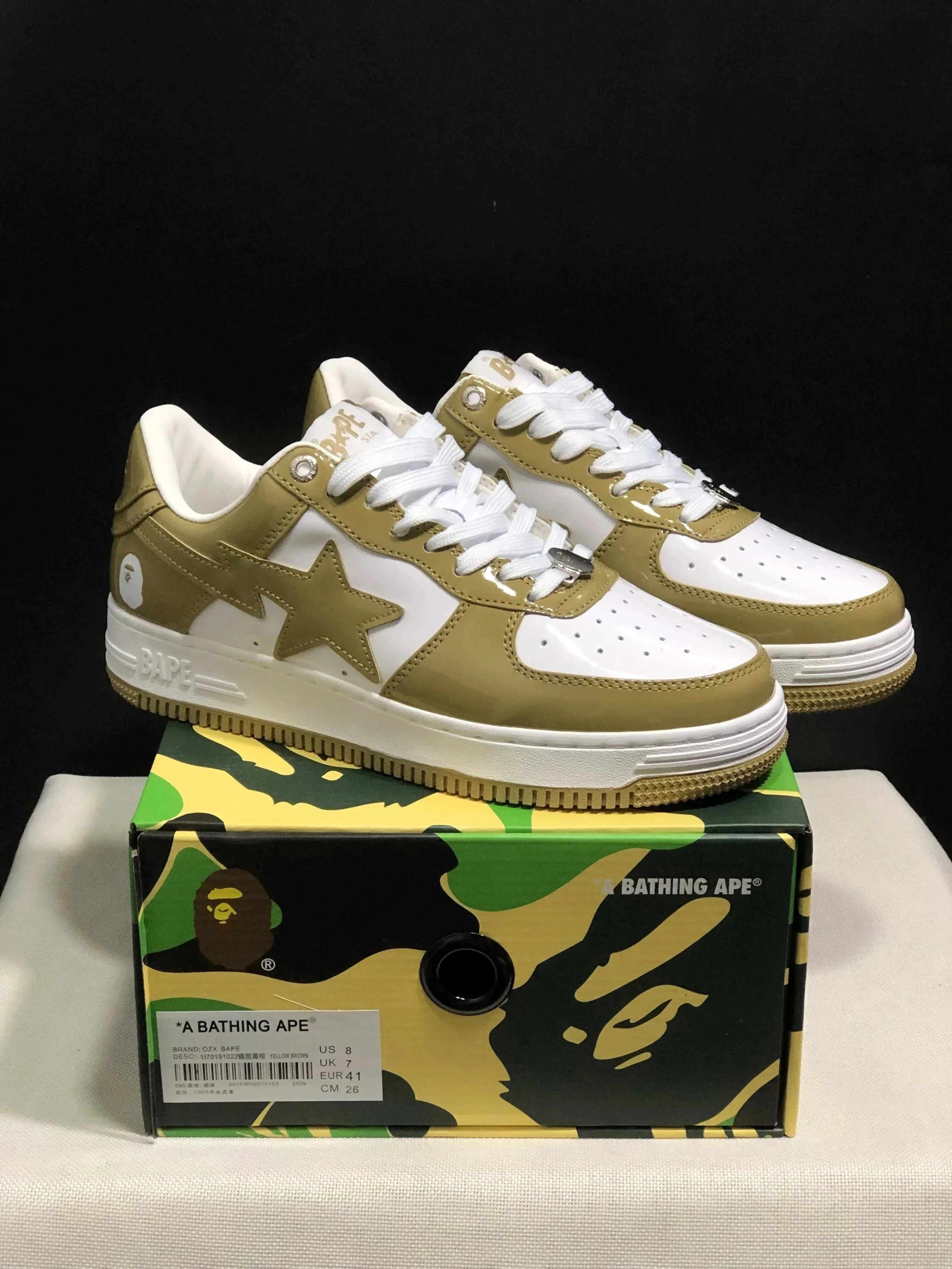BAPE STA Khaki Sneak
