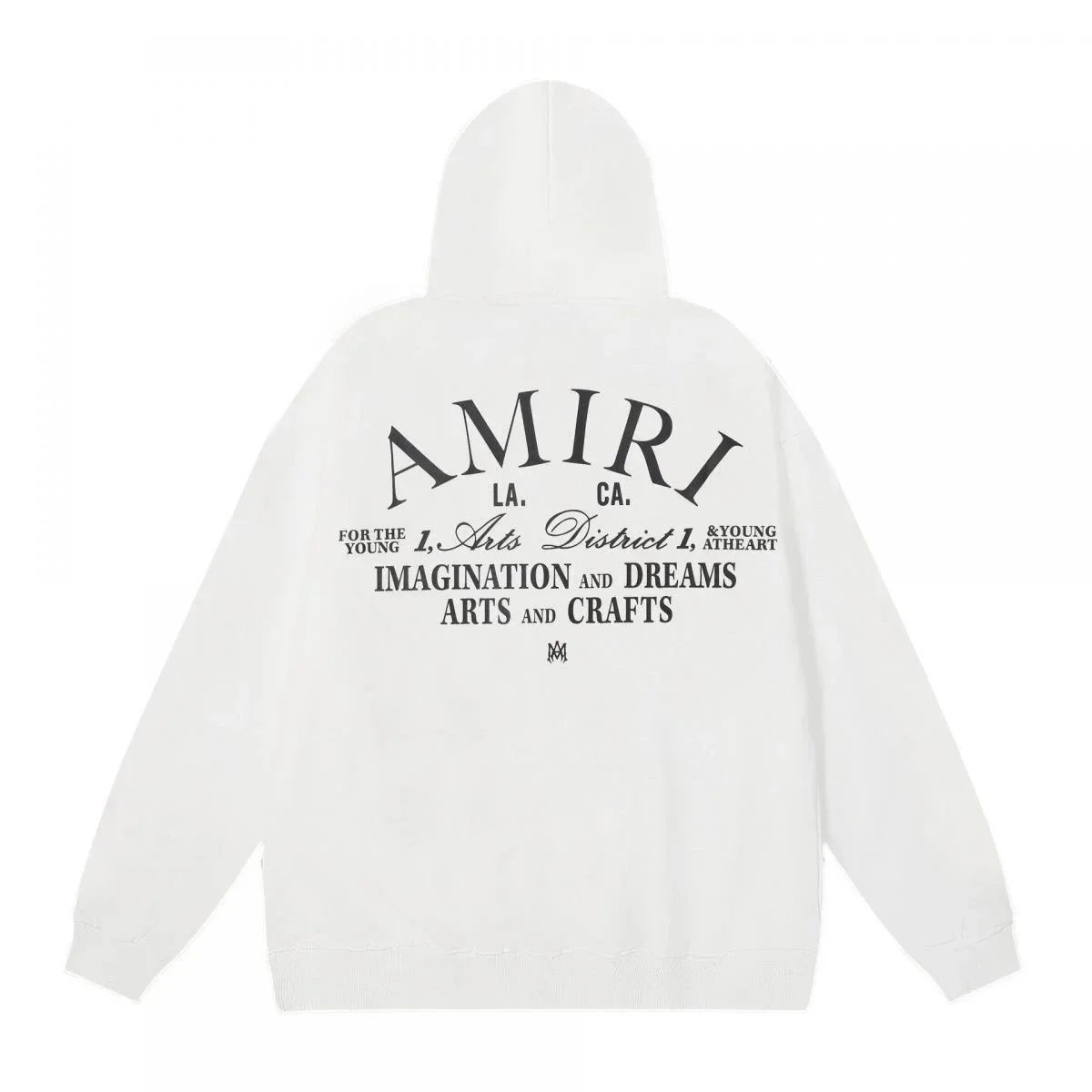 Amiri White Hoodie