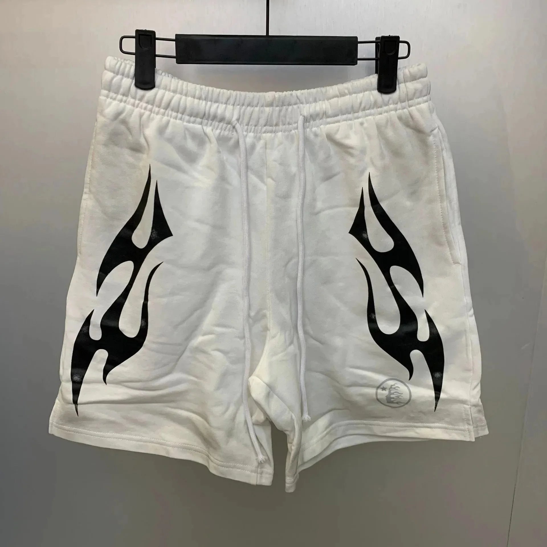 White Flame Print Sh