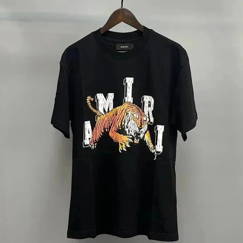 Amiri Black Tiger T-