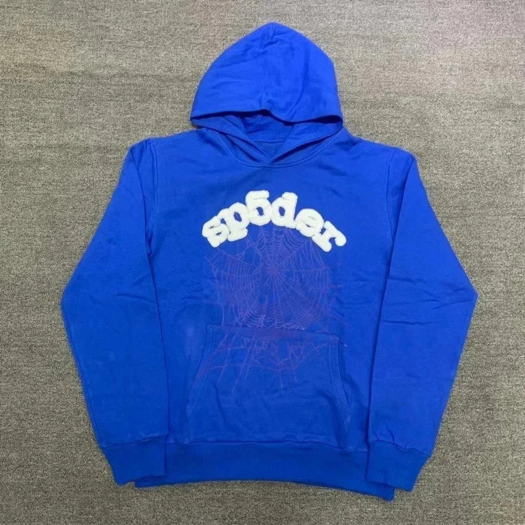 Spider Blue Hoodie