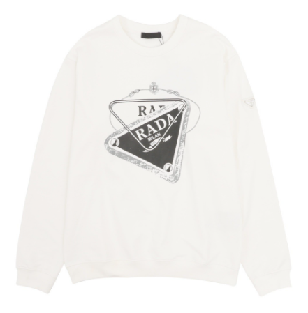 Prada White Sweatshi