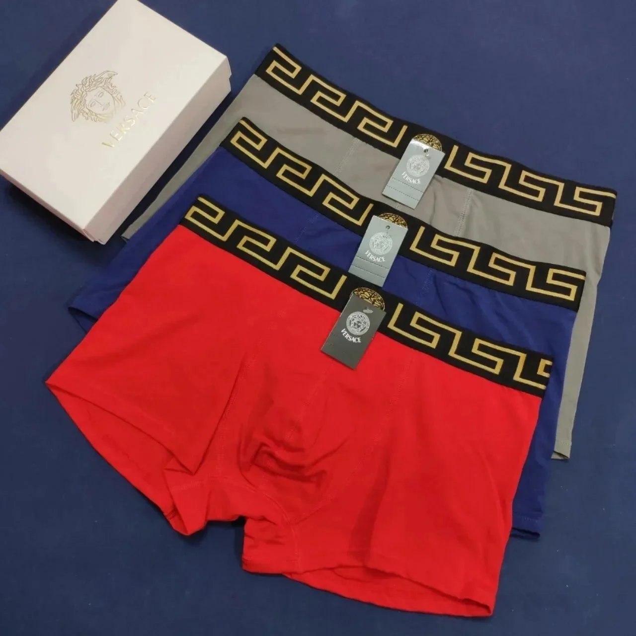 Versace Red Boxer Sh