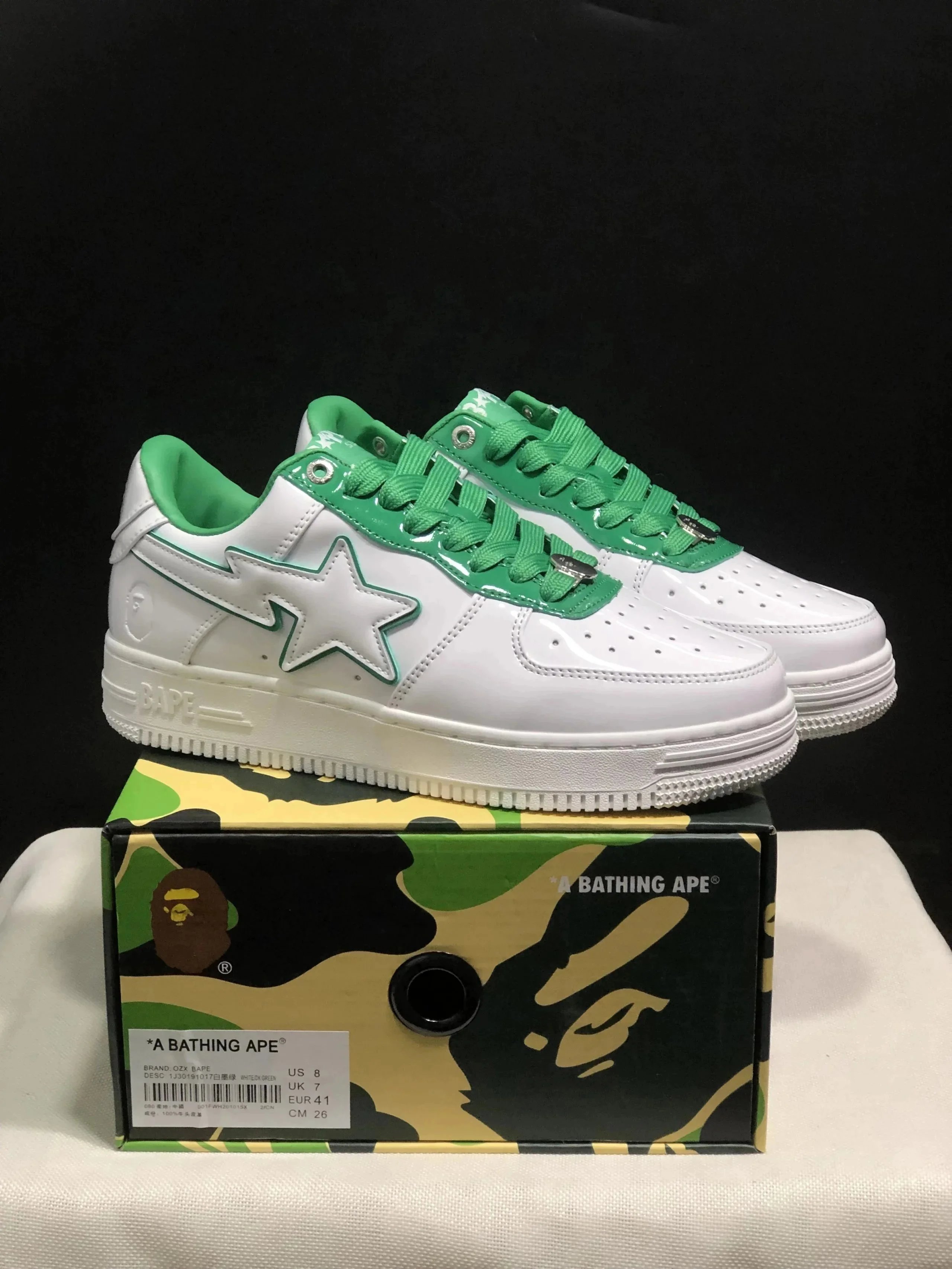 A BATHING APE White 