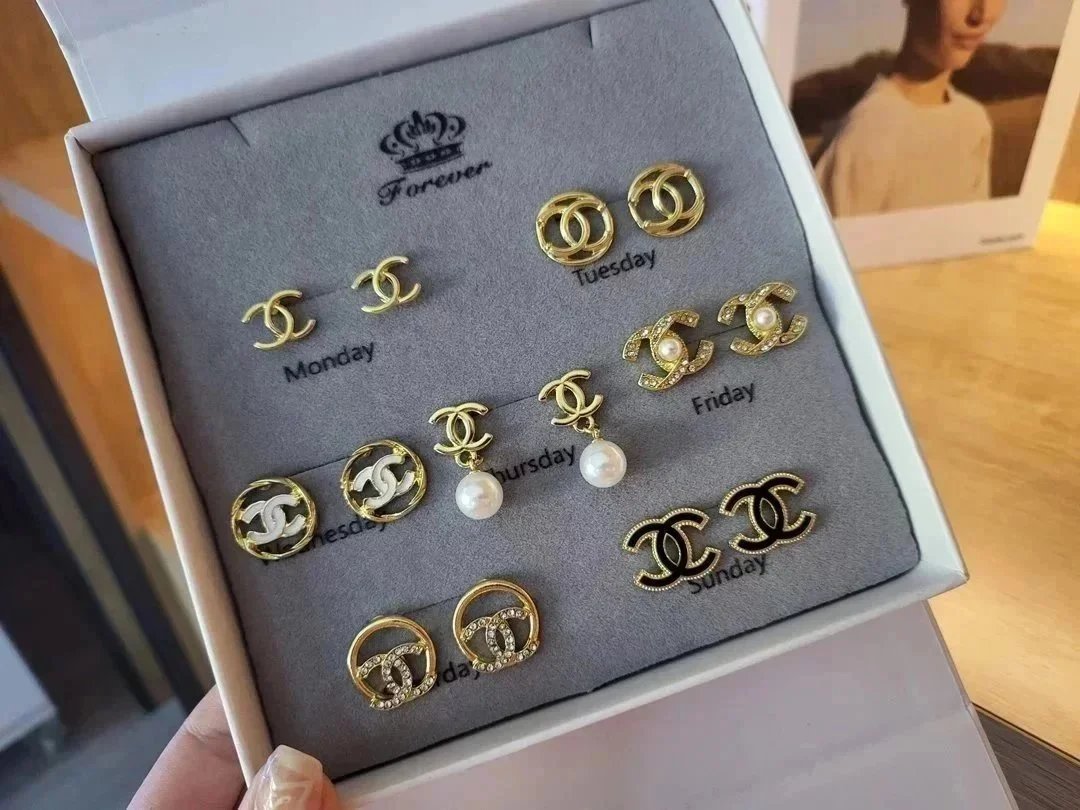 Chanel Gold Earrings