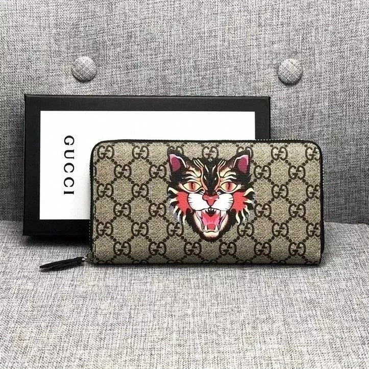 Gucci Cat Print Beig