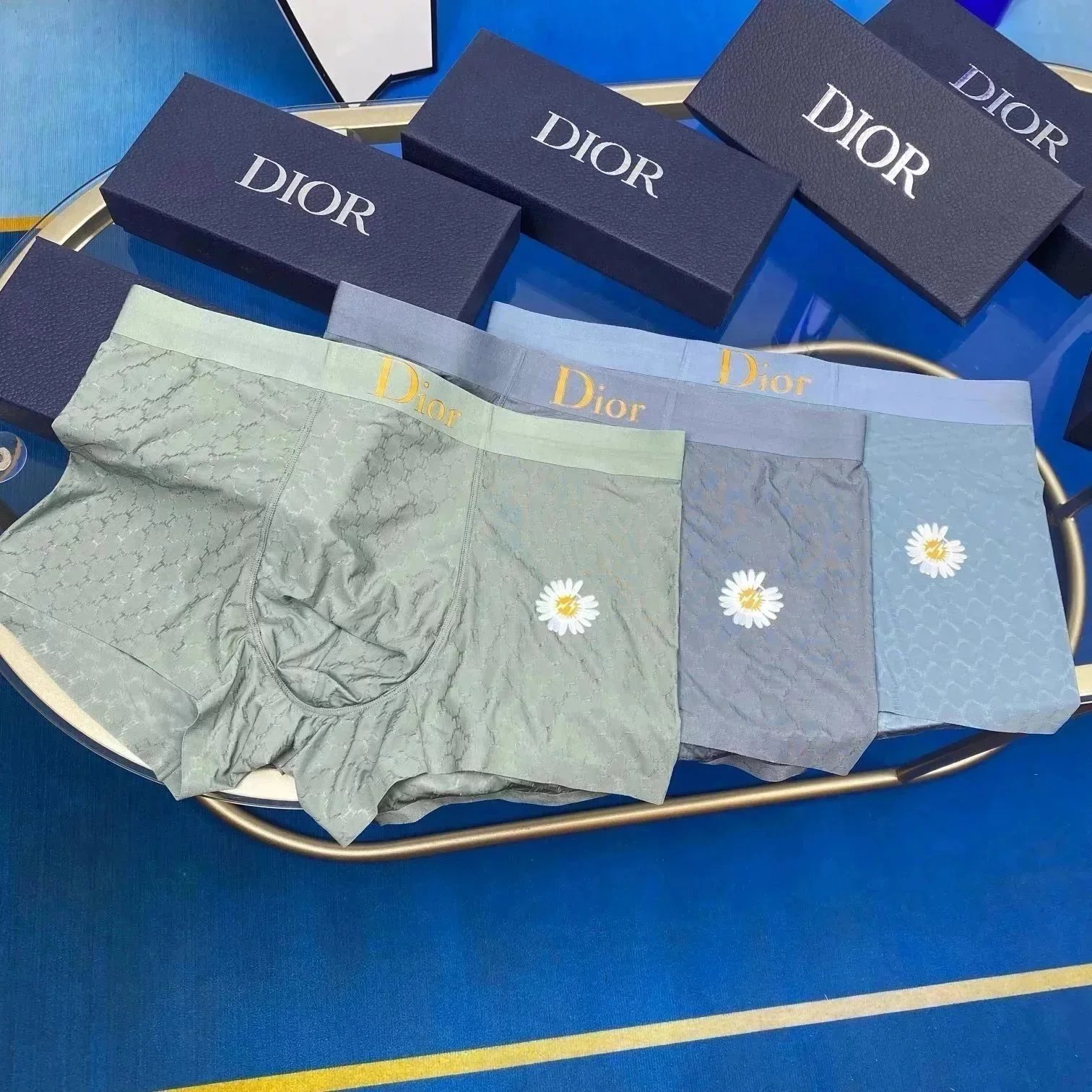 Dior Green Underwear