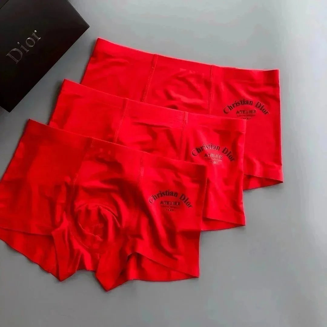 Dior Red Underwear