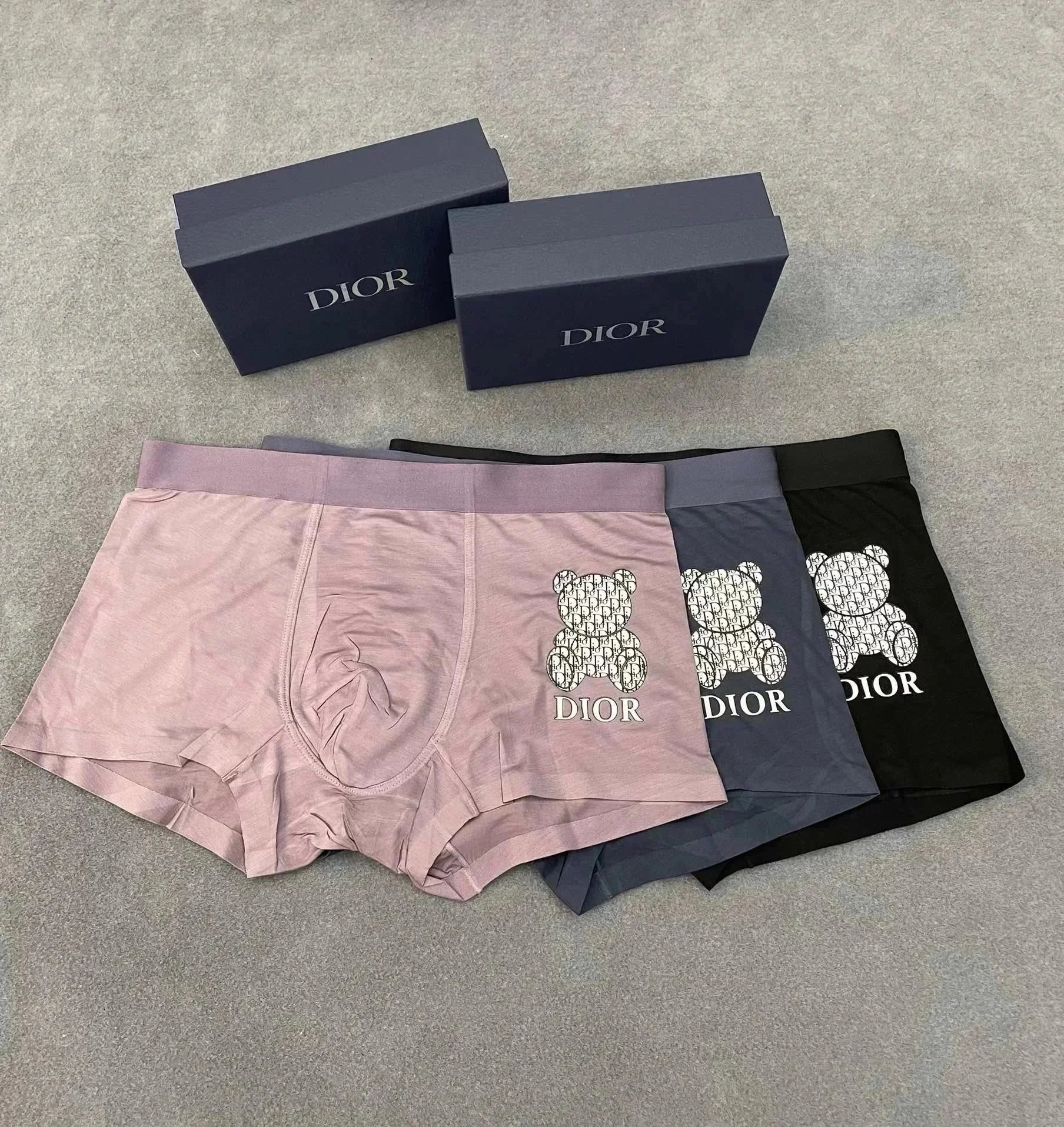 Dior Bear Pink Boxer