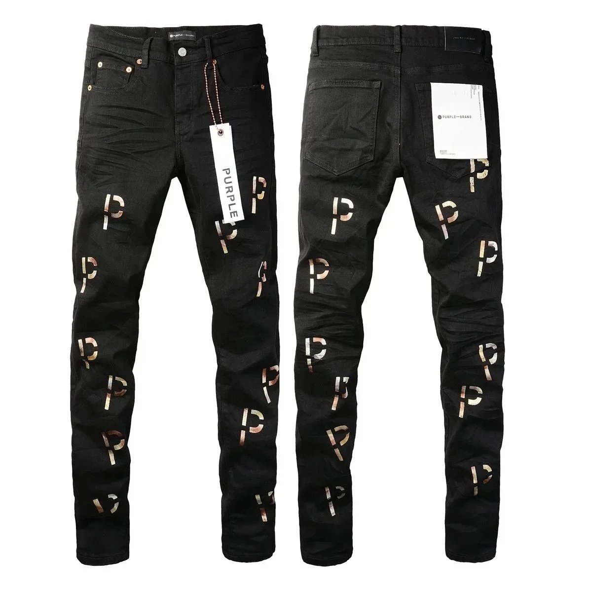 Purple Brand Black P