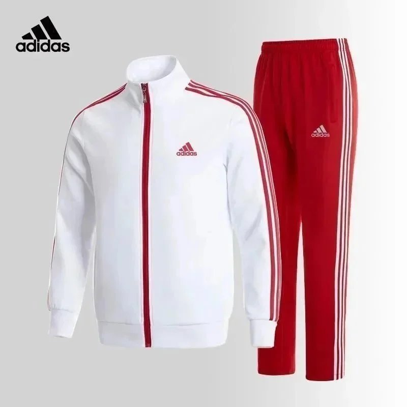Adidas White Red Tra