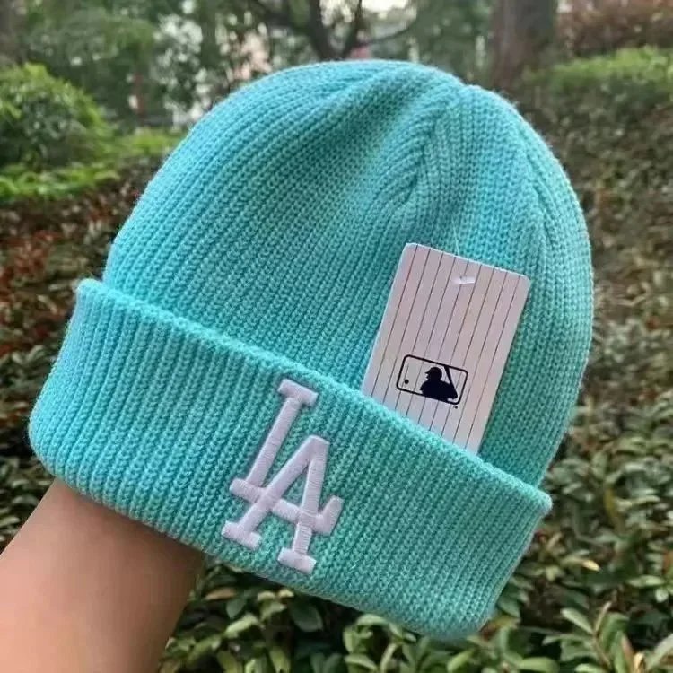 LA Dodgers Blue Bean