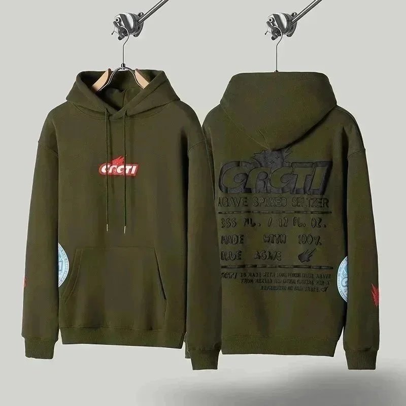 Groti Green Hoodie