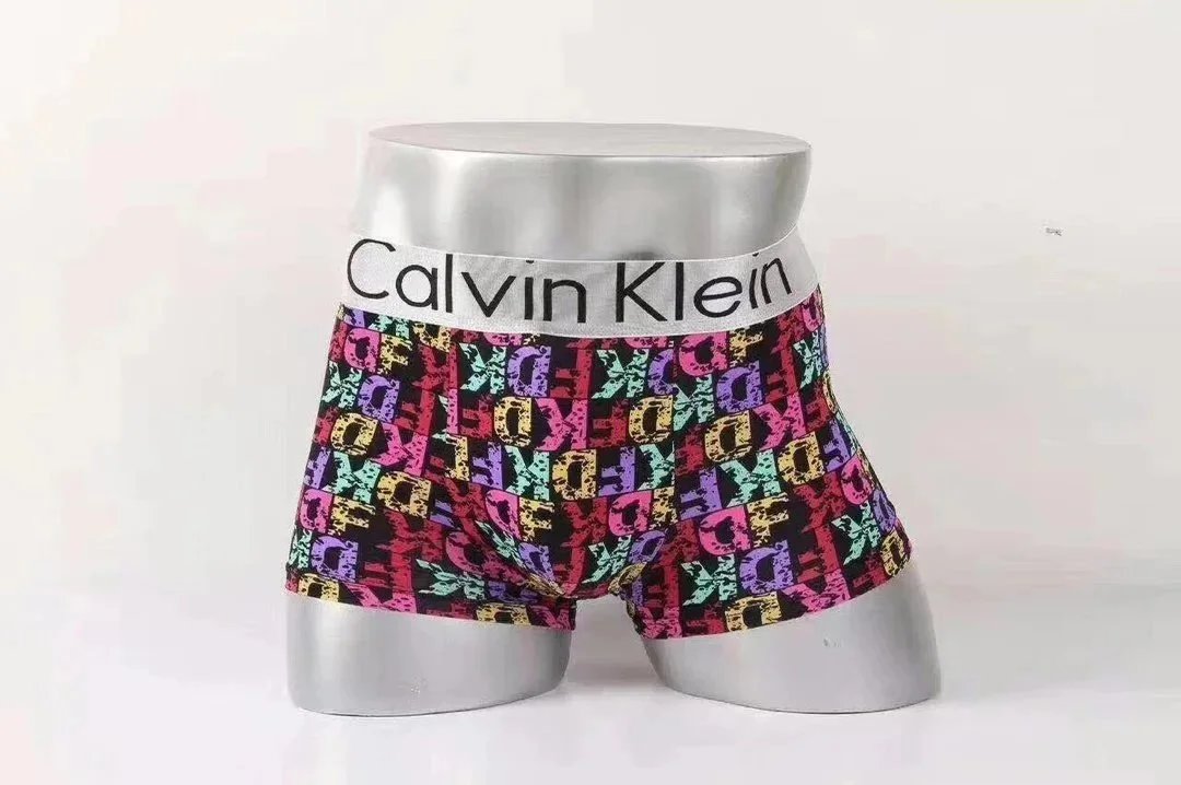 Kvin Boxer Briefs Multicolor Graphic Print Underwear