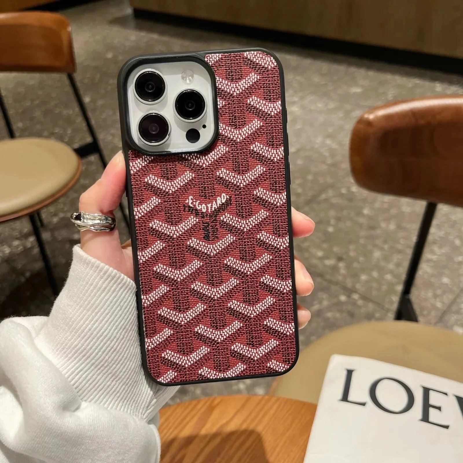 Goyard Red Case