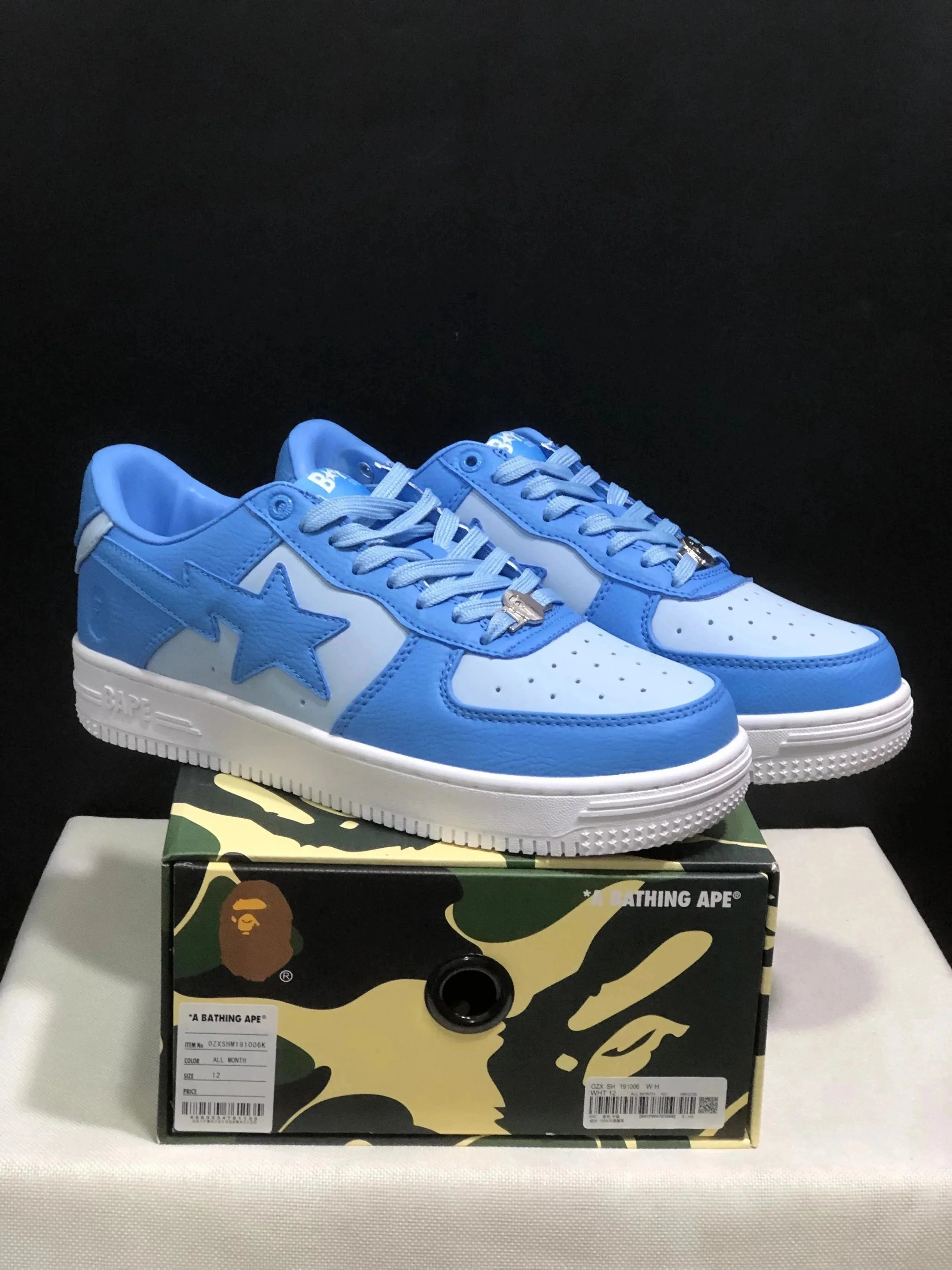 A Bathing Ape Blue S
