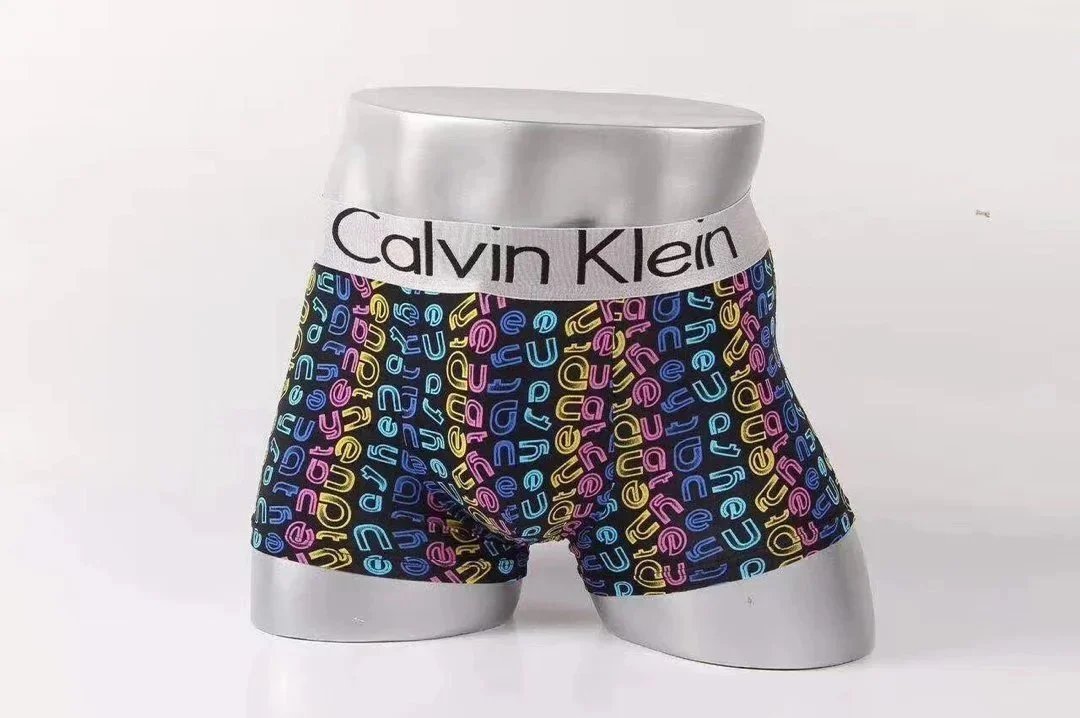 Kvin Boxer Briefs Multicolor Graphic Print Underwear