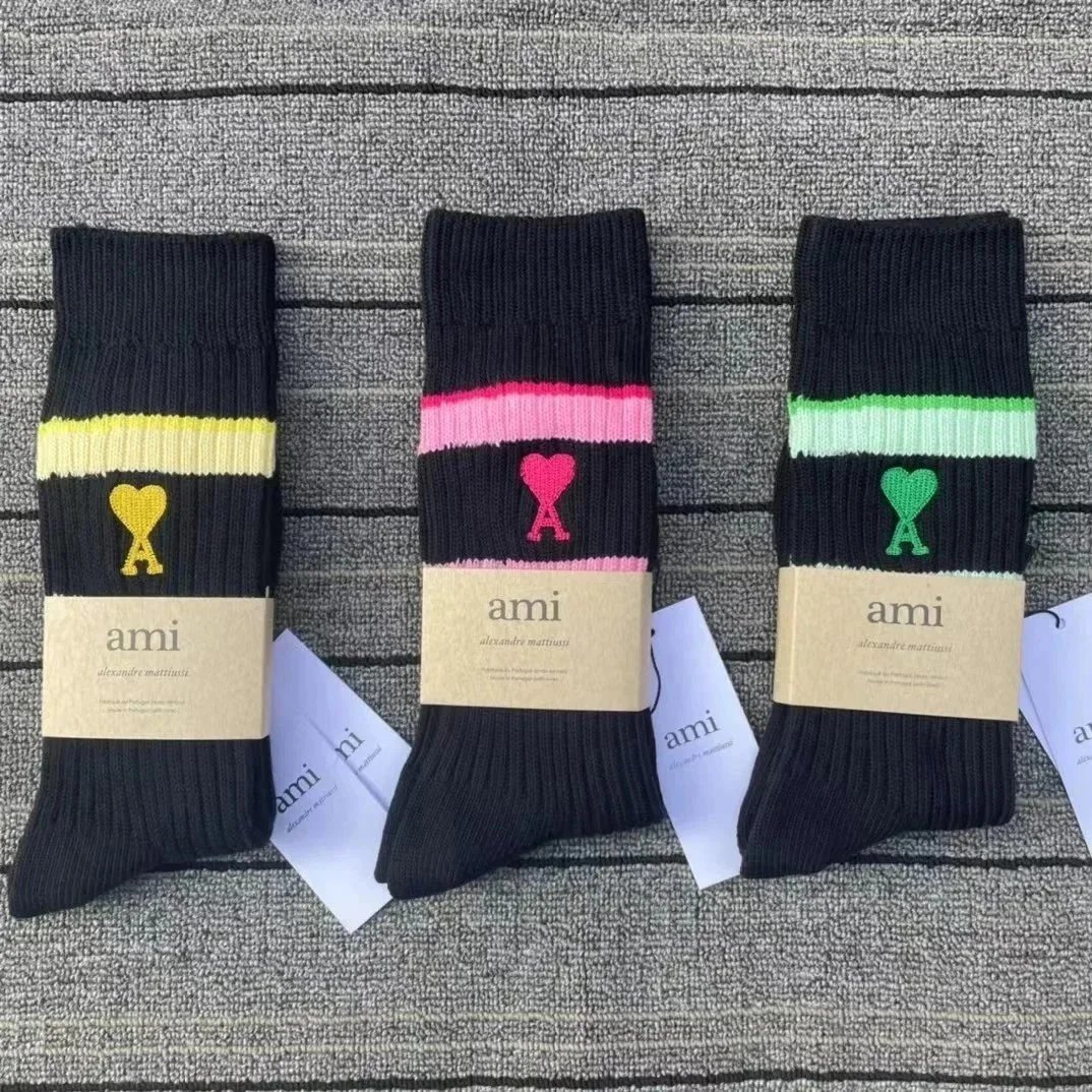 Ami Black Socks