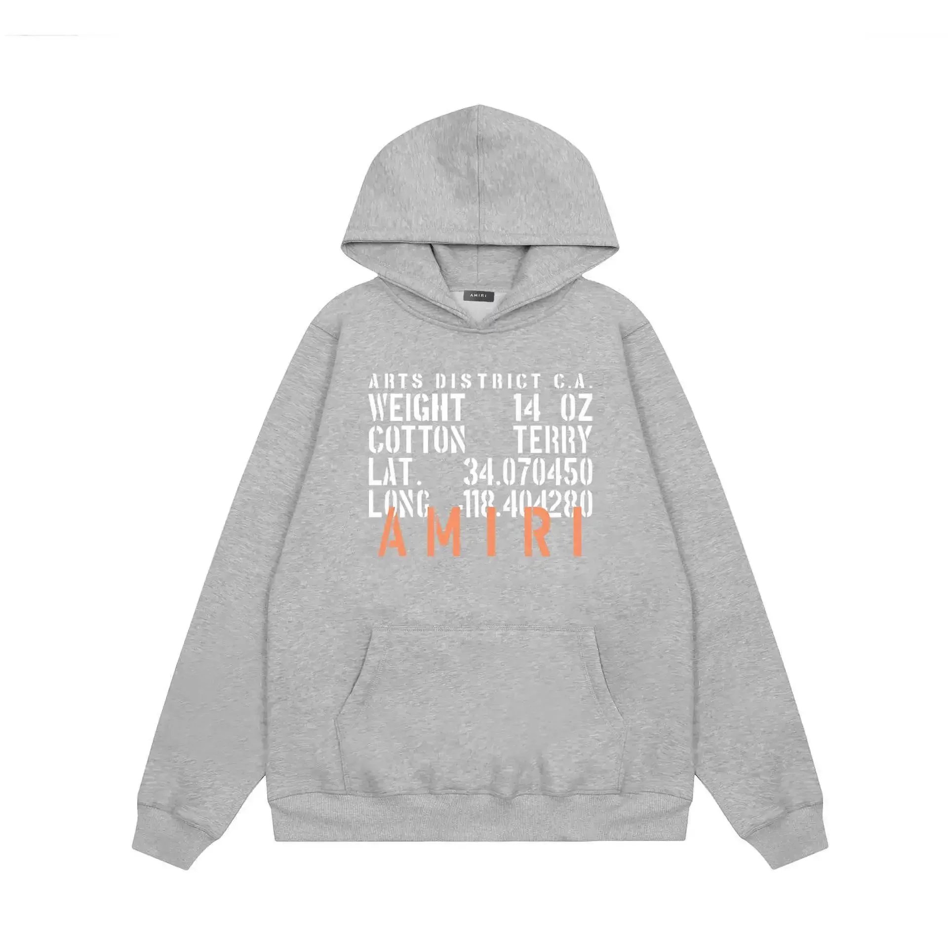 Amiri Grey Hoodie