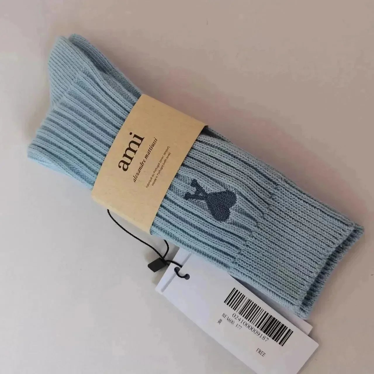 Ami Blue Socks