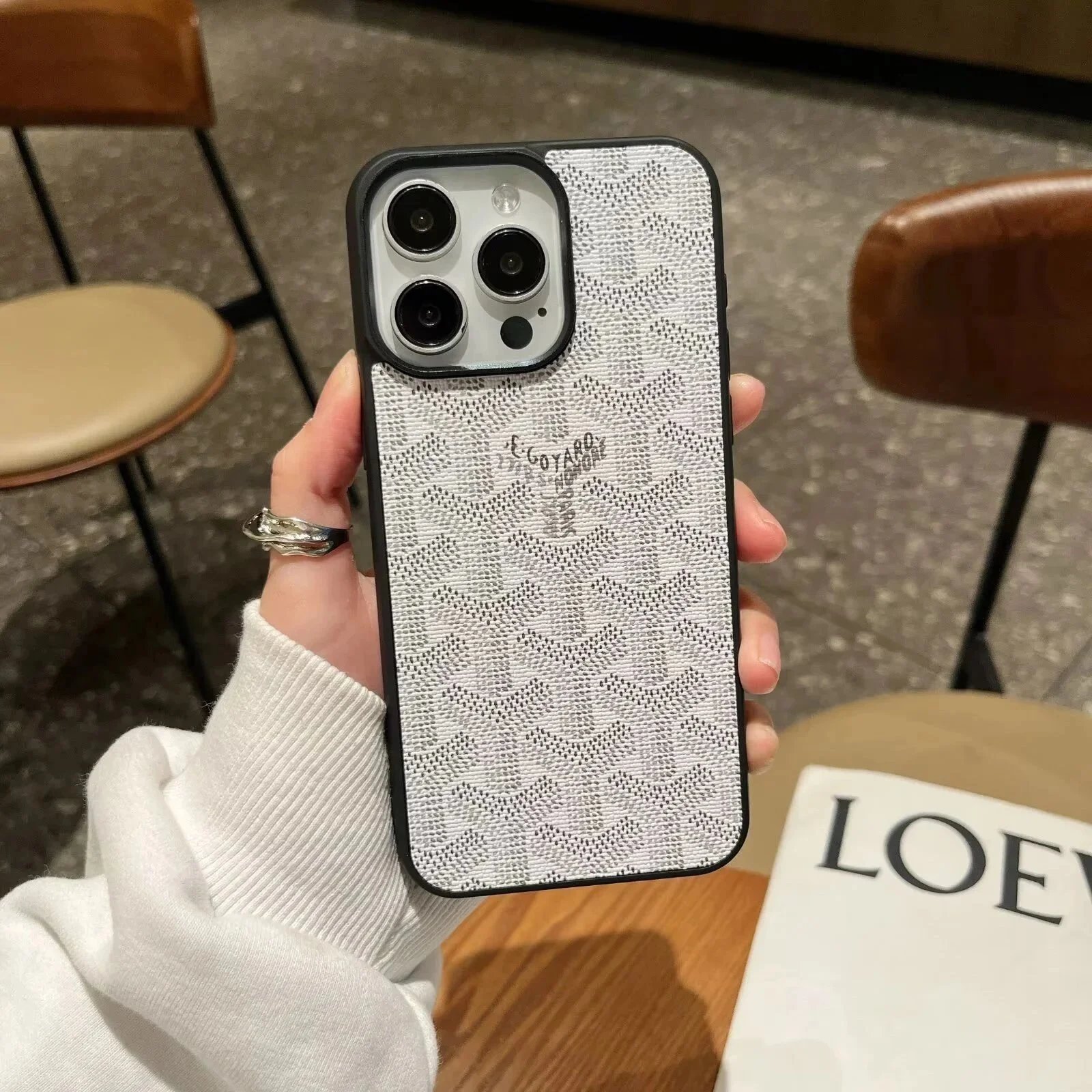 Goyard White Case