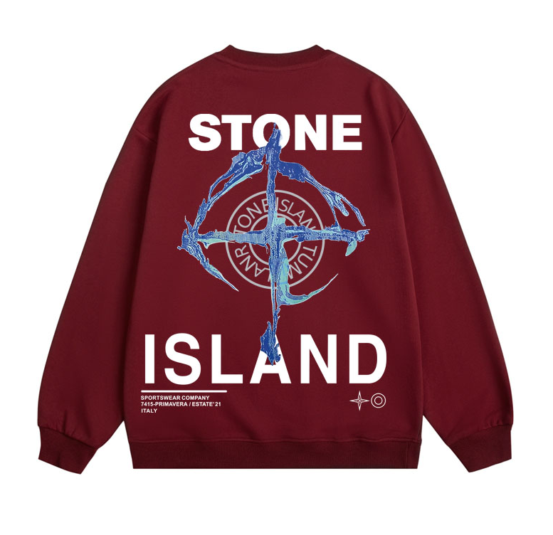Stone Island Red Swe